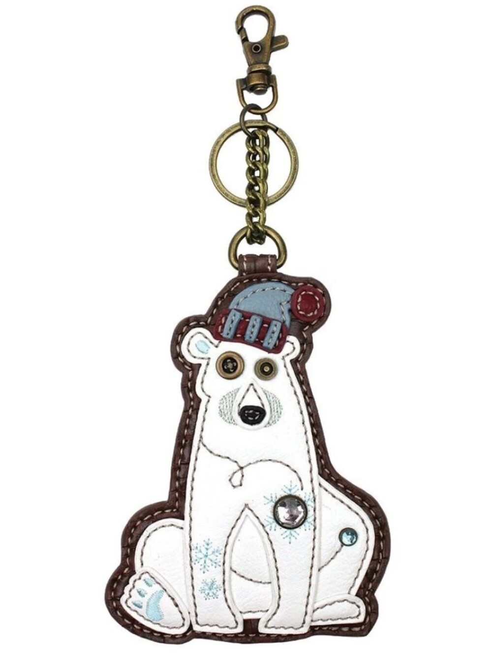 CHALA 🐻❄POLAR BEAR🐻❄ KEY CHARM/ COIN POUCH